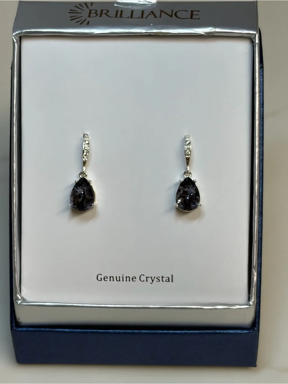 City Luxe delicate teardrop
